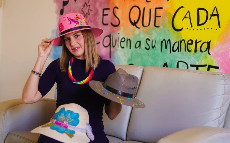 Pintura y creatividad: Karla Osuna el para sombreros a otro nivel - El Sol Sinaloa | Noticias Policiacas, sobre México, Sinaloa y el Mundo
