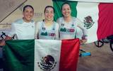 El equipo mexicano se subió al podio con el primer lugar. Foto: Cortesía | Comité Olímpico Mexicano 